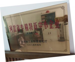 河北省專精特新中小企業(yè)